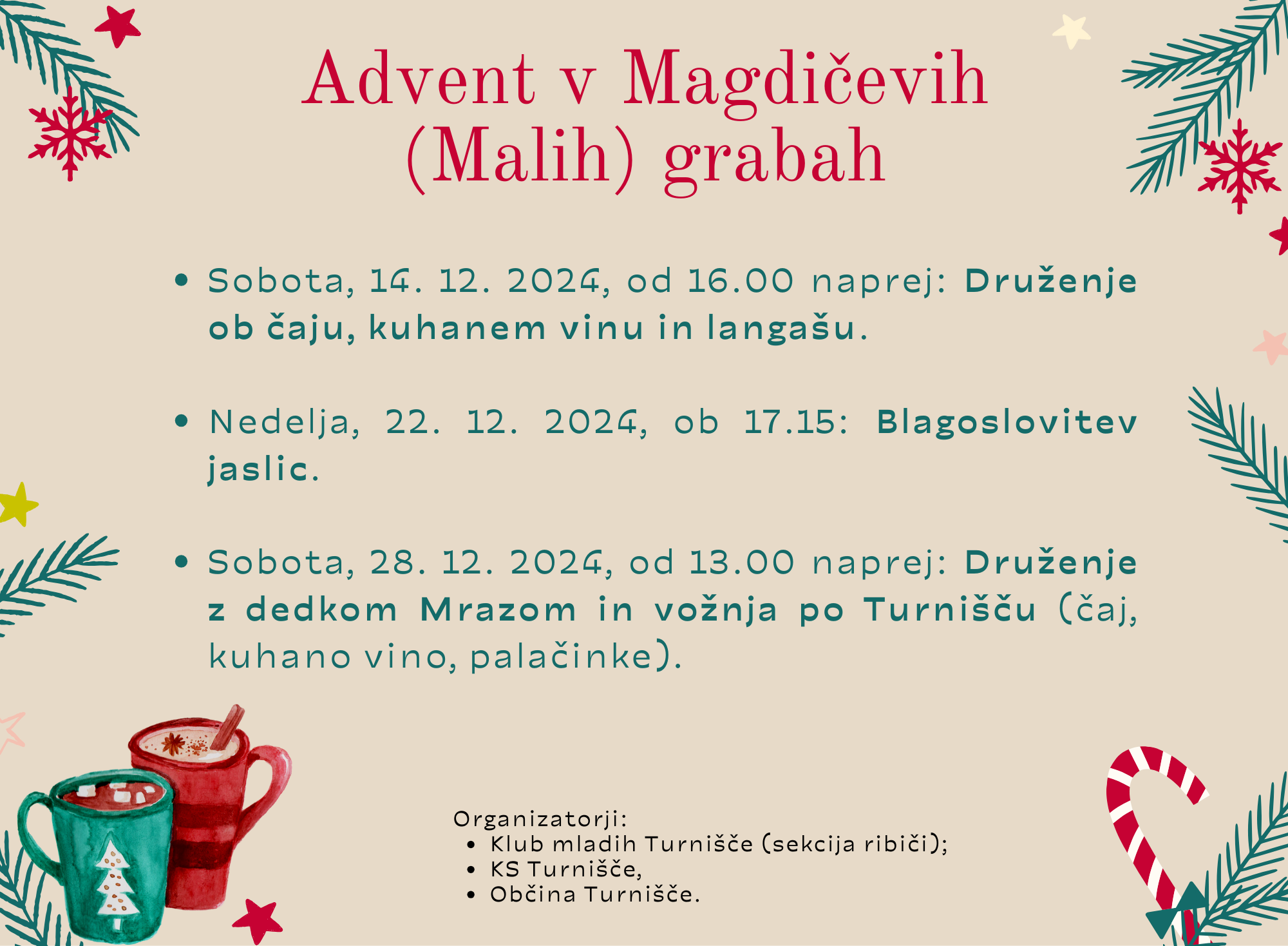 advent v malih grabah